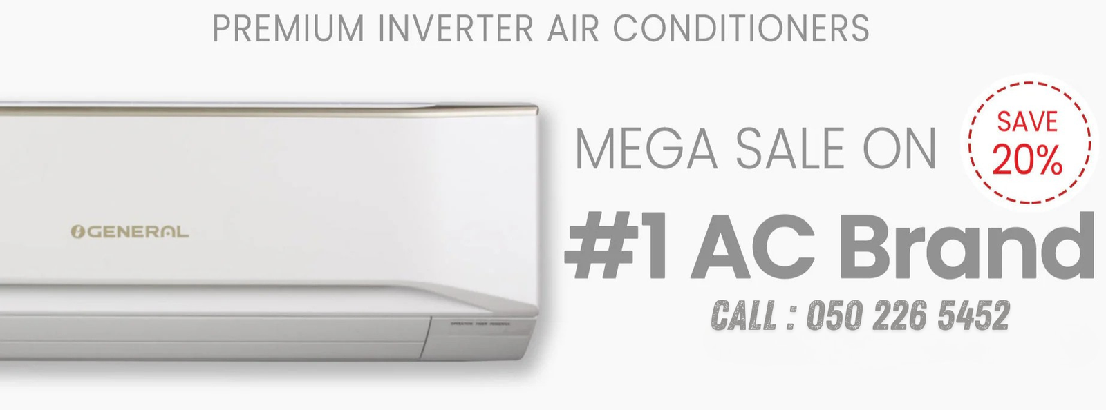 O General AC Dealer Banner